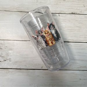 Tervis 16oz Tumbler with Embroidered Cats Design